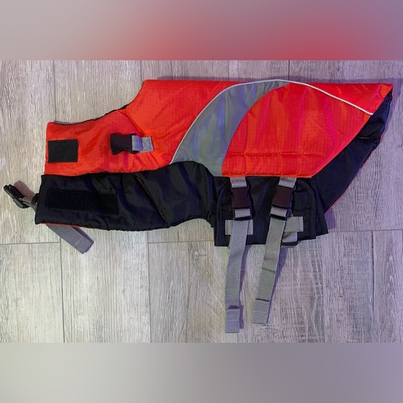 RC Dog Lifejacket - Orange - Picture 5 of 9